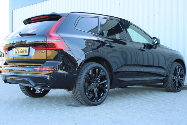 Volvo XC60 2.0 T6 Plug-in hybrid AWD Ultra Black Edition | Incl. 12 maanden garantie | NIEUW! | Massage stoelen | Stoel verwarming voor & achter | Elektrisch verstelbare voor stoelen met geheugen | Stuurverwarming | Bowers & Wilkins | 360° camera | Apple Carplay/And