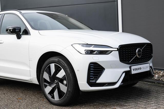 Volvo XC60 T6 AWD Automaat Ultimate Dark | Panoramadak met schuif-/kantelfunctie | Trekhaak semi-elektrisch | Premium audio by Harman Kardon | Verwarmbare Voor- En Achterstoelen | Verwarmbaar stuurwiel | 360 Graden Camera | Apple Carplay/Android Auto | Adaptieve C