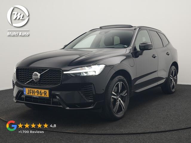 Volvo XC60 T8 AWD Plus Dark PHEV 456pk Dealer O.H | Panodak | 360 Camera | Adaptive Cruise | Head Up | Adaptieve Full LED Koplampen | Sportstoelen Memory & Verwarmd | Google Assistant | Apple Carplay | Keyless | Navigatie | Virtual | DAB | Plug In Hybrid |