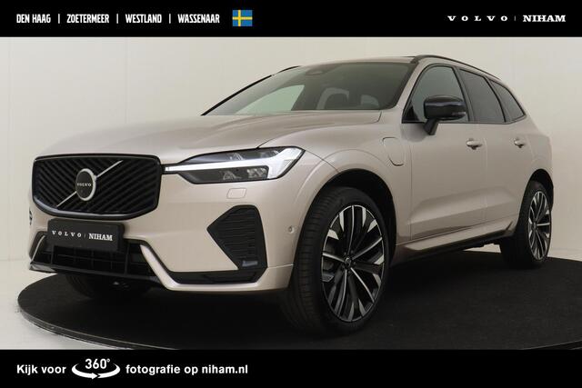 Volvo XC60 II T6 PLUG-IN HYBRID AWD ULTRA DARK *NIEUW!* -PANO.DAK|HARMAN/KARDON|HEAD-UP DISP.|360°CAM|PRIVACY.GLAS|ZWARTE.HEMEL|TREKHAAK|21" *NW.PRIJS ¤81.493,-*