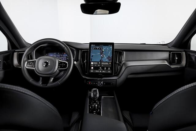 Volvo XC60 2.0 T6 Plug-in hybrid AWD Ultra Black Edition | S/K Panodak | Head-up | 360 Camera | Harman/Kardon | Dig. Cockpit | Adapt. Cruise | Stoel-+Stuurverw. | NAV+App.Connect | ECC | LM 21" | 1498