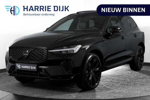 Volvo XC60 2.0 T6 Plug-in hybrid AWD Ultra Black Edition | S/K Panodak | Head-up | 360 Camera | Harman/Kardon | Dig. Cockpit | Adapt. Cruise | Stoel-+Stuurverw. | NAV+App.Connect | ECC | LM 21" | 0630