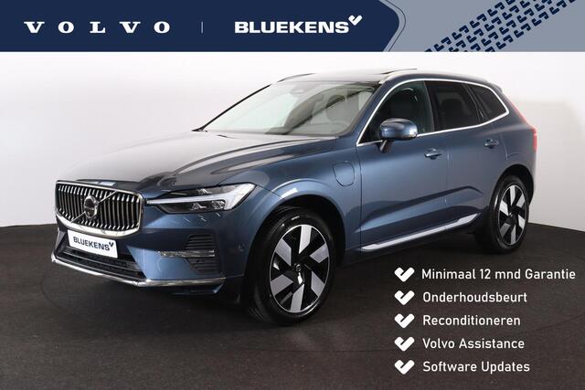 Volvo XC60 T6 Recharge AWD Plus Bright - Panorama/schuifdak - IntelliSafe Assist & Surround - 360º Camera - Harman/Kardon audio - Adaptieve LED koplampen - Verwarmde voorstoelen, stuur & achterbank - Parkeersensoren voor & achter - Elektr. bedienb. voorstoelen met g