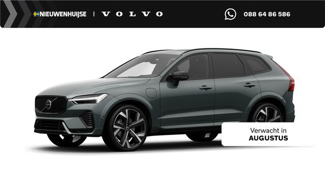 Volvo XC60 T8 Plug-in hybrid AWD Ultra Dark Exec. Ed. | Google | Long Range | Panoramadak | Bowers & Wilkins Audio | Massagefunctie | Keyless | Luchtvering | Stoelverwarming & Ventilatie | Head-Up Display | Getint Glas | Elek. Achterklep | Stuurverwarming | Memory |