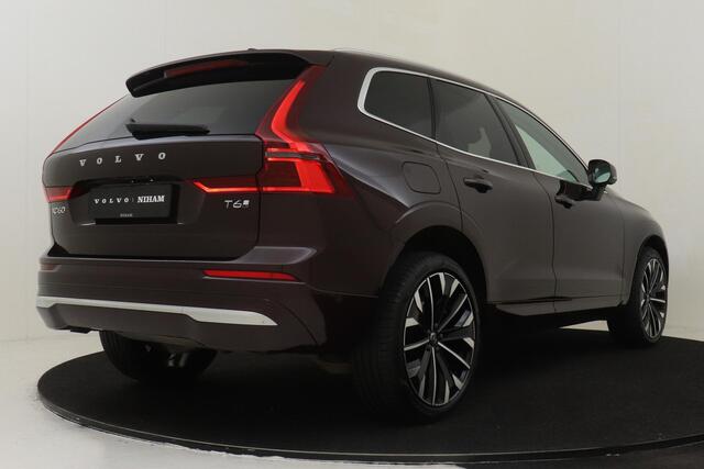 Volvo XC60 II T6 PLUG-IN HYBRID AWD ULTRA BRIGHT *FULL OPTIONS!* -PANO.DAK|BOWERS&WILKINS|GEVENT.LEDER+MASSAGE|360°CAM|LUCHTVERING|HEAD-UP DISP.|21"