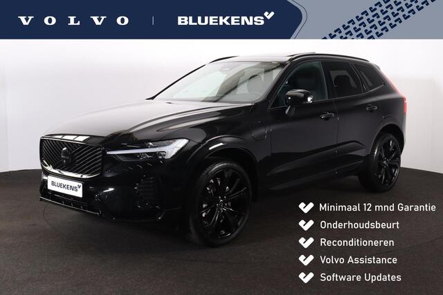 Volvo XC60 T6 Recharge AWD Plus Black Edition - Panorama/schuifdak - IntelliSafe Assist & Surround - 360º Camera - Harman/Kardon audio - Verwarmde voorstoelen, stuur & achterbank - Parkeersensoren voor & achter - Elektr. bedienb. voorstoelen met geheugen - Head up d