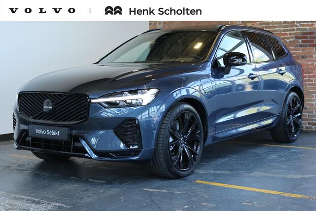 Volvo XC60 2.0 T8 Plug-in hybrid AWD Ultra Black Edition | Panoramadak | Luchtvering | Verwarmbare voorstoelen met massagefunctie en ventilatie | 360 graden camera | Head-up display | Elektrische achterklep | Keyless |