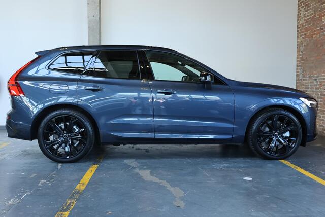 Volvo XC60 2.0 T8 Plug-in hybrid AWD Ultra Black Edition | Panoramadak | Luchtvering | Verwarmbare voorstoelen met massagefunctie en ventilatie | 360 graden camera | Head-up display | Elektrische achterklep | Keyless |