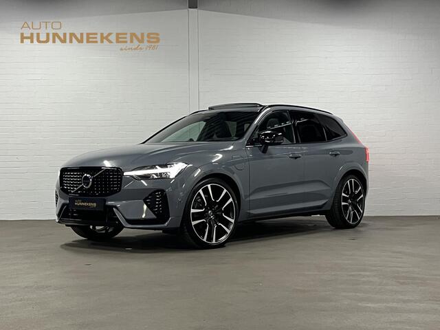 Volvo XC60 2.0 T8 Plug-in hybrid AWD Ultimate Dark *SOH 97%* Luchtvering | Trekhaak | Open dak | Bowers & Wilkins | Adapt. cruise | Stoel-/stuurverwarming | 360 camera | Head up