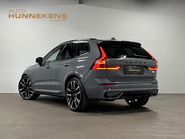 Volvo XC60 2.0 T8 Plug-in hybrid AWD Ultimate Dark *SOH 97%* Luchtvering | Trekhaak | Open dak | Bowers & Wilkins | Adapt. cruise | Stoel-/stuurverwarming | 360 camera | Head up