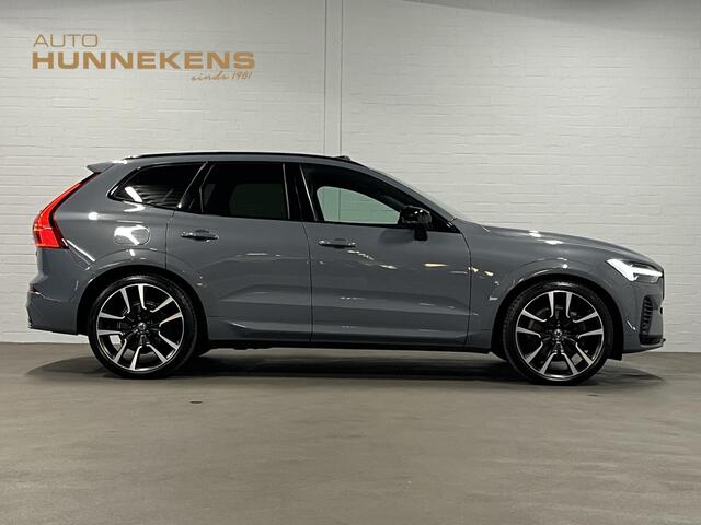 Volvo XC60 2.0 T8 Plug-in hybrid AWD Ultimate Dark *SOH 97%* Luchtvering | Trekhaak | Open dak | Bowers & Wilkins | Adapt. cruise | Stoel-/stuurverwarming | 360 camera | Head up