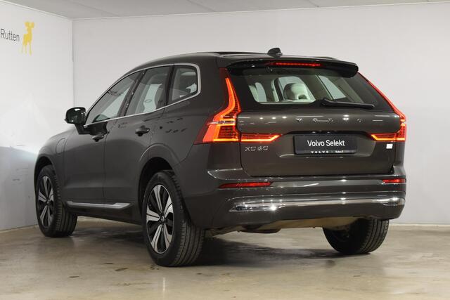Volvo XC60 T6 340PK Automaat Plug-in Hybrid AWD Inscription / Navigatie / Elektrisch glazen schuif-kanteldak / Leder Blond / Elektrische achterklep / Cruise control