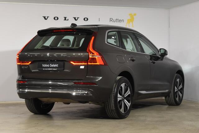 Volvo XC60 T6 340PK Automaat Plug-in Hybrid AWD Inscription / Navigatie / Elektrisch glazen schuif-kanteldak / Leder Blond / Elektrische achterklep / Cruise control