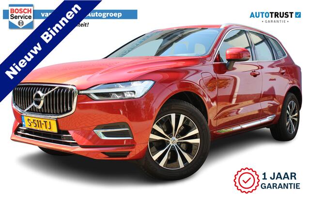 Volvo XC60 2.0 Recharge T6 AWD Inscription | Incl. 12 maanden Garantie | Panorama dak | Elektrisch wegklapbare trekhaak | Stoel/stuurverwarming | Achterbank verwarming | Climate controle | Achteruitrijcamera | Elektrische kofferbakklep | Navigatie | Apple CarPlay/An