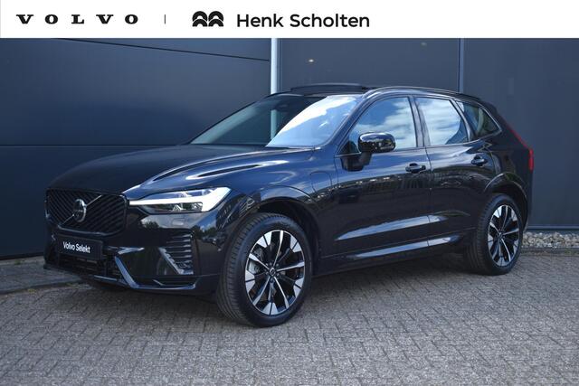 Volvo XC60 T6 Plug-in hybrid AWD Ultra Dark | Panoramisch Schuif-/Kanteldak | 360 camera | All Season banden | Harman Kardon Premium Audio | BLIS | Elektrische stoelen met geheugen functie | Semi-elektrische trekhaak | Keyless | Elektrische Achterklep | 20 Inch Lich