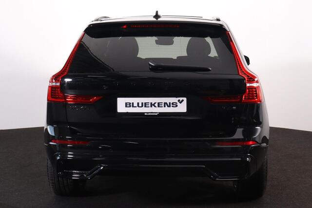 Volvo XC60 T6 Recharge AWD Plus Black Edition - Panorama/schuifdak - IntelliSafe Assist & Surround - 360º Camera - Harman/Kardon audio - Adaptieve LED koplampen - Verwarmde voorstoelen, stuur & achterbank - Parkeersensoren voor & achter - Elektr. bedienb. voorstoele