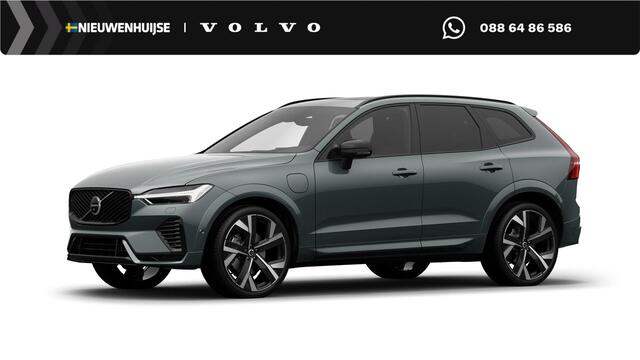Volvo XC60 T8 Plug-in hybrid AWD Ultra Dark Exec. Ed. | Google | Long Range | Panoramadak | Bowers & Wilkins Audio | Massagefunctie | Keyless | Luchtvering | Stoelverwarming & Ventilatie | Head-Up Display | Getint Glas | Elek. Achterklep | Stuurverwarming | Memory |