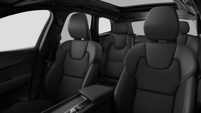 Volvo XC60 T8 Plug-in hybrid AWD Ultra Dark Exec. Ed. | Google | Long Range | Panoramadak | Bowers & Wilkins Audio | Massagefunctie | Keyless | Luchtvering | Stoelverwarming & Ventilatie | Head-Up Display | Getint Glas | Elek. Achterklep | Stuurverwarming | Memory |