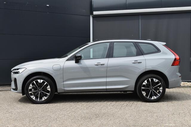 Volvo XC60 T6 Plug-in hybrid AWD Ultra Dark | Luchtvering | Trekhaak | Panoramadak | 360 graden camera | Head up display | Verwarmbare voorstoelen stuurwiel en achterbank | Adaptieve cruise control |