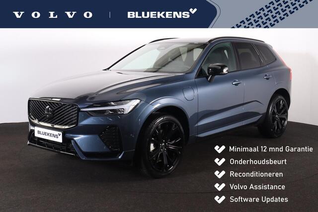 Volvo XC60 T8 Recharge AWD Plus Black Edition - Panorama/schuifdak - IntelliSafe Assist & Surround - 360º Camera - Harman/Kardon audio - Adaptieve LED koplampen - Verwarmde voorstoelen, stuur & achterbank - Parkeersensoren voor & achter - Elektr. bedienb. voorstoele