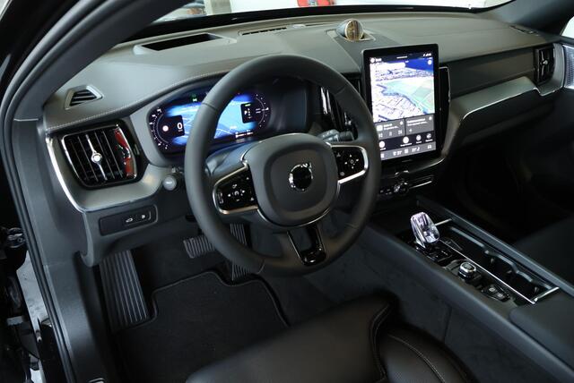 Volvo XC60 T8 Plug-in hybrid AWD Ultra Black Edition | Luchtvering | Bowers & Wilkins Premium Audio | Verwarmbare voorstoelen met massage en ventilatie | 360° Parkeercamera | Parkeersensoren voor + achter | Google Infotainment | Parkeerverwarming | Nieuw Model | Nap