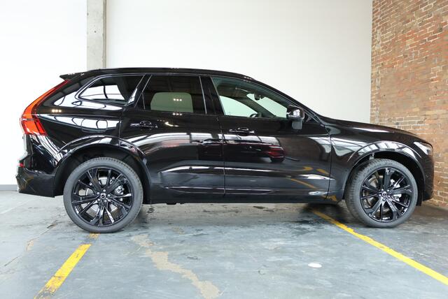 Volvo XC60 T8 Plug-in hybrid AWD Ultra Black Edition | Luchtvering | Bowers & Wilkins Premium Audio | Verwarmbare voorstoelen met massage en ventilatie | 360° Parkeercamera | Parkeersensoren voor + achter | Google Infotainment | Parkeerverwarming | Nieuw Model | Nap