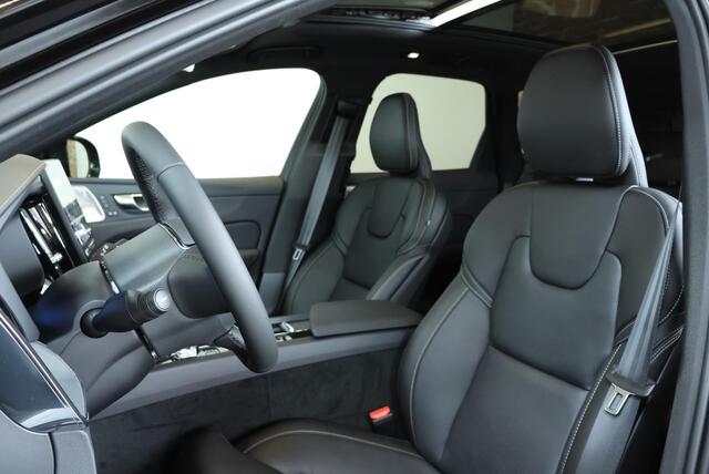 Volvo XC60 T8 Plug-in hybrid AWD Ultra Black Edition | Luchtvering | Bowers & Wilkins Premium Audio | Verwarmbare voorstoelen met massage en ventilatie | 360° Parkeercamera | Parkeersensoren voor + achter | Google Infotainment | Parkeerverwarming | Nieuw Model | Nap