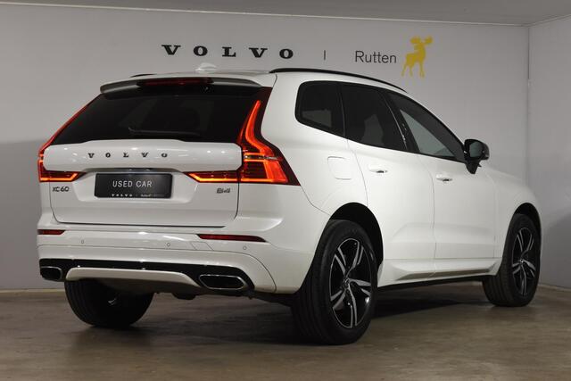 Volvo XC60 B4 197PK Automaat R-Design / Adaptive Cruise control / Elektrische stoelen / Best. stoel met geheugen / Elektrisch panorama schuif-/kanteldak / Stuurverwarming / Stoelverwarming / Achteruitrijcamera / Harman Kardon
