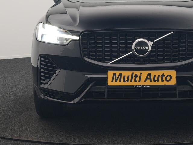 Volvo XC60 T8 AWD R-Design LONG RANGE PHEV 455pk Dealer O.H. | Trekhaak Af Fabriek | Panodak | Lederen Sportstoelen Memory & Verwarmd | Stuur Verwarmd | Keyless | Apple Carplay | Google Assistent | DAB | 20"L.M | Cruise Control | Plug In Hybrid |