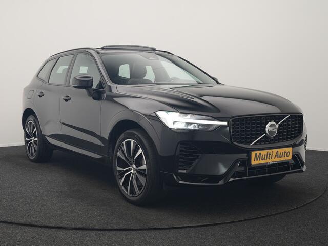 Volvo XC60 T8 AWD R-Design LONG RANGE PHEV 455pk Dealer O.H. | Trekhaak Af Fabriek | Panodak | Lederen Sportstoelen Memory & Verwarmd | Stuur Verwarmd | Keyless | Apple Carplay | Google Assistent | DAB | 20"L.M | Cruise Control | Plug In Hybrid |