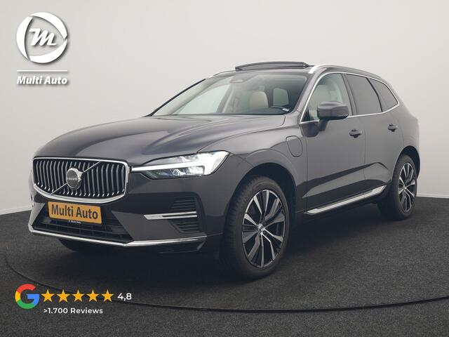 Volvo XC60 T6 AWD Plus Bright LONG RANGE PHEV 350pk Dealer O.H. | Panodak | Adaptive Cruise | Camera | Lederen Sportstoelen Memory & Verwarmd | Blis | Keyless | Apple Carplay | Stuur Verwarmd | Google Assistent | Plug In Hybrid |