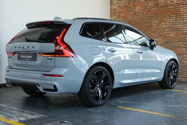 Volvo XC60 2.0 T6 Plug-in hybrid AWD Ultra Black Edition | Luchtvering | Harman Kardon Premium Audio | 360° Parkeercamera | Parkeersensoren voor + achter | Head-up Display | Google Infotainment | Stoelverwarming | Stuurwielverwarming