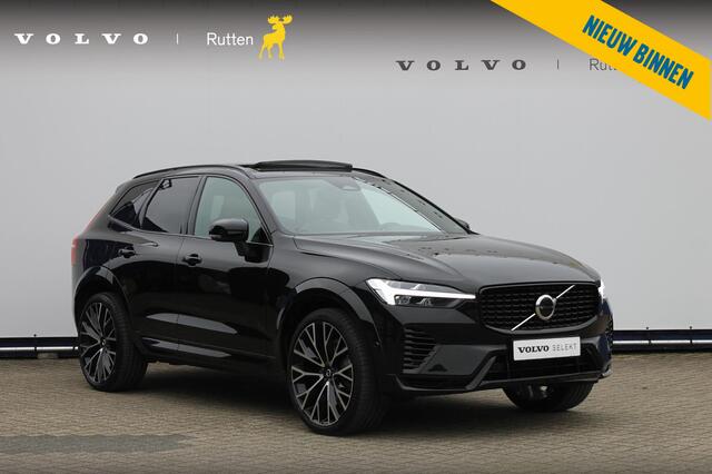Volvo XC60 T6 Recharge AWD Long Range 350PK Dark Google Infotainment / Elektrisch schuif-kanteldak / 22" lichtmetalen velgen / Stoelventilatie-verwarming voor / Stuurwielverwarming