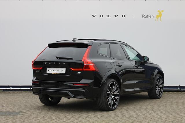 Volvo XC60 T6 Recharge AWD Long Range 350PK Dark Google Infotainment / Elektrisch schuif-kanteldak / 22" lichtmetalen velgen / Stoelventilatie-verwarming voor / Stuurwielverwarming
