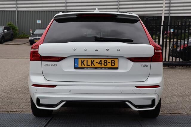 Volvo XC60 2.0 T8 Plug-in hybrid AWD Plus Dark Soh 100% FABRIEKSGARANTIE Panoramadak/Orrefors kristal pook/Zwarte hemel/Stoelverwarming voor & achter/Stuurverwarming/Harman kardon audio/360 camera/Elektrische stoelen met geheugen/Adaptieve cruis control/Lane assist/