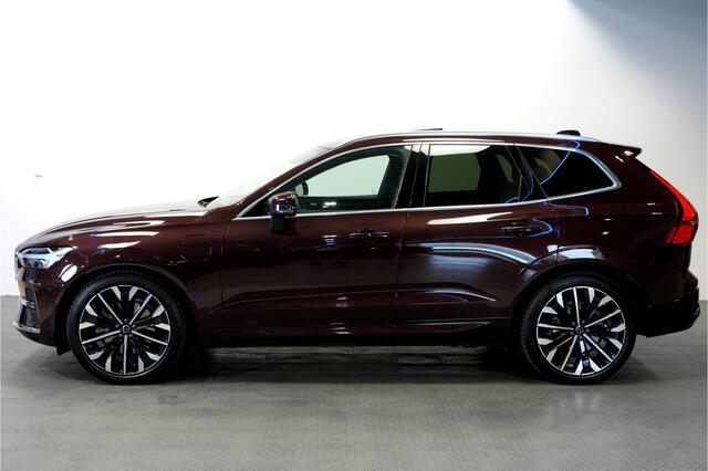 Volvo XC60 2.0 T8 AWD 335kW/456pk Aut8 Recharge Ultra Bright Executive LUCHTVERING + BOWERS&WILKINS + EL.TREKHAAK + PANORAMADAK + BLIS + HEAD-UP + PILOT ASSIST + STOELVERWARMING/-VENTILATIE/-MASSAGE + ADAPT.CRUISE + 360 CAMERA + STUURVERWARMING + 21" LM-VELGEN!