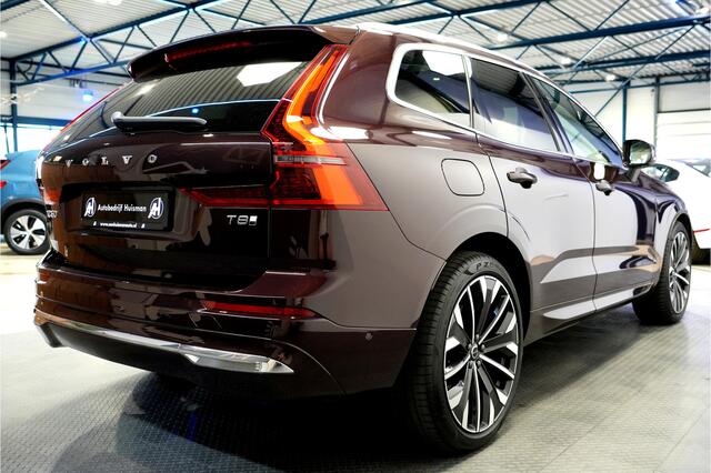 Volvo XC60 2.0 T8 AWD 335kW/456pk Aut8 Recharge Ultra Bright Executive LUCHTVERING + BOWERS&WILKINS + EL.TREKHAAK + PANORAMADAK + BLIS + HEAD-UP + PILOT ASSIST + STOELVERWARMING/-VENTILATIE/-MASSAGE + ADAPT.CRUISE + 360 CAMERA + STUURVERWARMING + 21" LM-VELGEN!