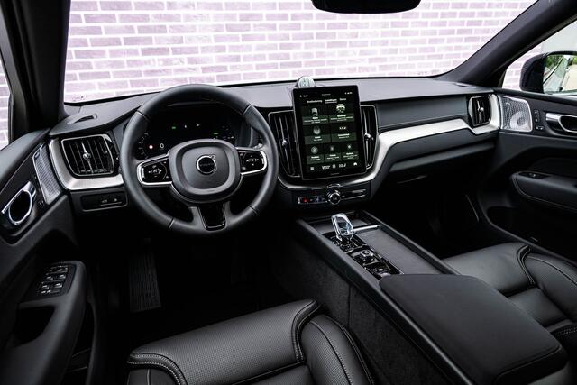 Volvo XC60 T8 Plug-in hybrid AWD Ultra Dark Exec. Ed. | Google | Long Range | Bowers & Wilkins Audio | Luchtvering | Gelamineerd Zijruiten Rondom | Stoelmassage & Ventilatie | Getint Glas | LED Koplampen | Stoel-/Stuurverwarming | Dodehoekdetectie | Keyless | Zitver