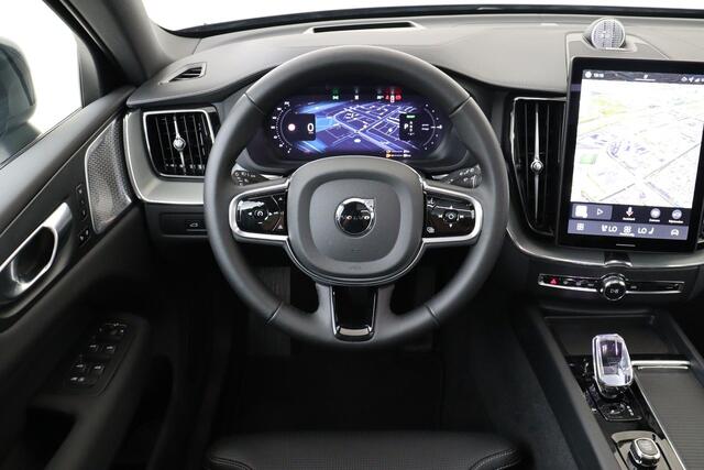 Volvo XC60 II T8 PLUG-IN HYBRID AWD ULTRA BLACK EDITION *FULL OPTIONS!* -PANO.DAK|BOWERS&WILKINS|GEVENT.LEDER+MASSAGE|360°CAM|LUCHTVERING|HEAD-UP DISP.|21"|SoH:100%