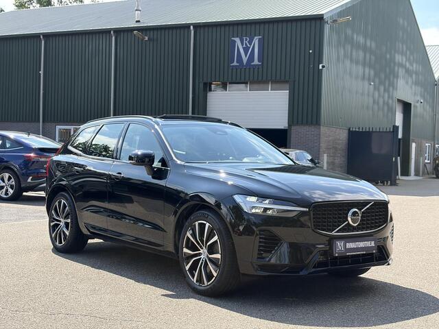 Volvo XC60 2.0 T8 Plug-in hybrid AWD Ultra Dark 12 MND. BOVAG GARANTIE | PANORAMA DAK | ACHTERUITRIJ CAMERA | BOWERS & WILKINS | MEM. SEATS | STOEL+STUUR VERWARMING |