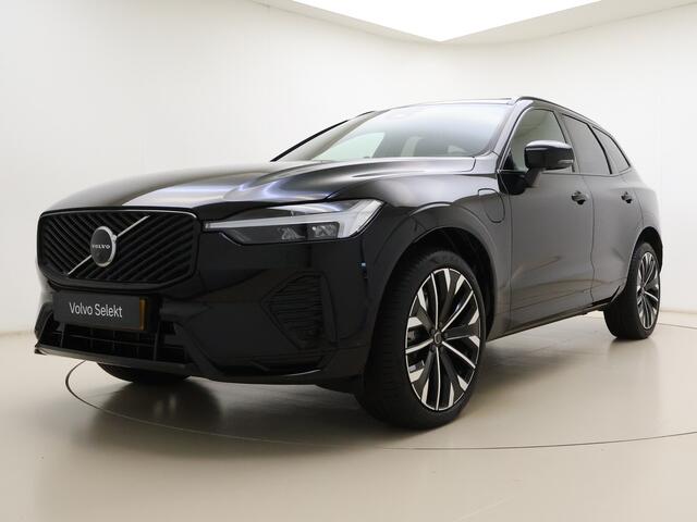 Volvo XC60 T6 350pk AWD Ultra Dark / Luchtvering / Bowers en Wilkins audio / Navy Herringbone bekleding / HUD / Panorama dak /
