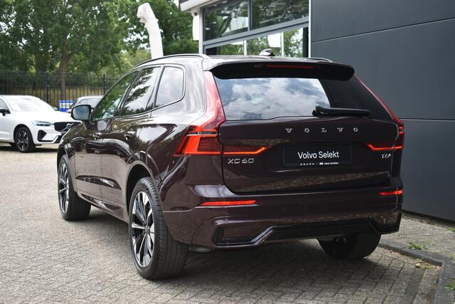 Volvo XC60 T6 Plug-in Hybrid Ultra Dark | Luchtvering | Trekhaak | Verwarmbare voorstoelen en achterbank | Premium audio by Harman Kardon | Keyless | Verwarmbaar stuurwiel |
