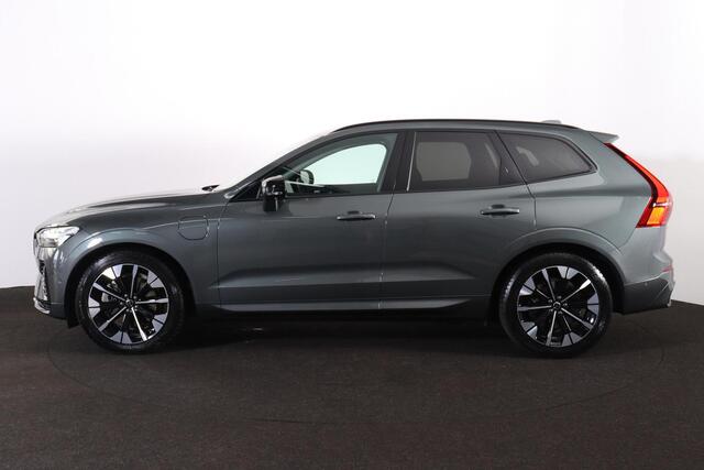Volvo XC60 T6 Recharge AWD Ultra Dark - Panorama/schuifdak - Luchtvering - IntelliSafe Assist & Surround - 360º Camera - Harman Kardon audio - Adaptieve LED koplampen - Verwarmde voorstoelen, stuur & achterbank - Parkeersensoren voor & achter - Elektr. bedienb. voor