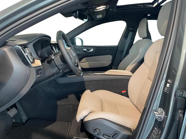 Volvo XC60 T6 Plug-in hybrid AWD Ultra Dark | 21" 5-V Spoke Black Diamond | Luchtvering | Extra getint glas achter