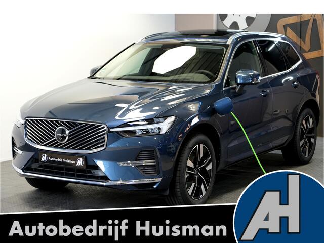 Volvo XC60 2.0 T6 AWD 293kW/399pk Aut8 Plug-in hybrid Plus Bright PANORAMADAK + HARMAN/KARDON + 360 CAMERA + HEAD-UP + BLIS + LANE ASSIST + STOEL-&STUURVERWARMING + ADAPT.CRUISE + PILOT ASSIST + MATRIX LED + KEYLESS ENTRY&GO + PARKSENSOREN V&A + 19" LM-VELGEN!!