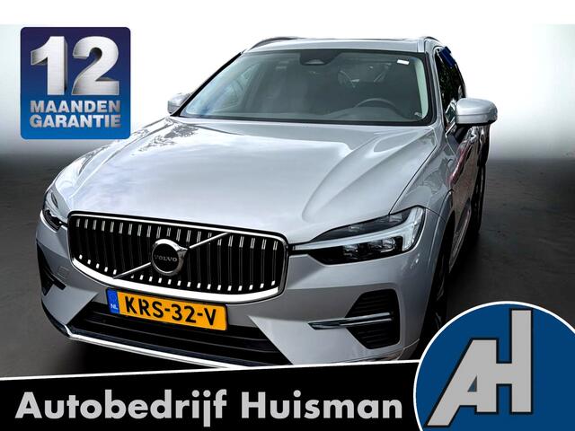 Volvo XC60 2.0 T6 Plug-in hybrid AWD 293kW/399pk Aut8 Long Range Bright PANORAMADAK + LEDER + ADAPT.CRUISE + PILOT ASSIST STOELVERWARMING V&A + STUURVERWARMING + GOOGLE NAVIGATIE&SERVICES + EL.TREKHAAK + CAMERA + PARKSENSOREN + 18" LM-VELGEN!!