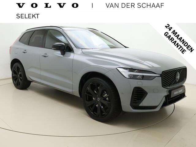 Volvo XC60 T6 350pk Ultra Black Edition / Luchtvering / Contourstoelen / Panorama dak / HUD / 360 graden camera /