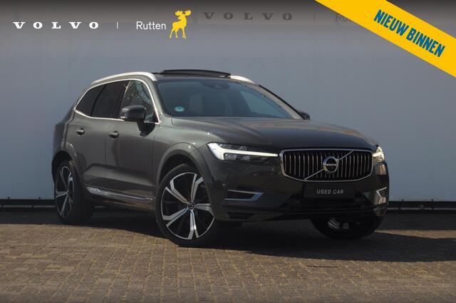 Volvo XC60 T6 350PK Automaat Recharge Inscription / Trekhaak / 360 camera / Leder dashboard / Head-up display / Harman Kardon audio/ BLIS/ Elektrischbedienbare stoelen met geheugen / Panoramadak/ Adaptive cruise control/ Pilot assist/ Apple Carplay/ Android auto/
