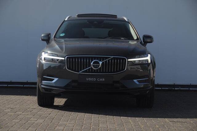Volvo XC60 T6 350PK Automaat Recharge Inscription / Trekhaak / 360 camera / Leder dashboard / Head-up display / Harman Kardon audio/ BLIS/ Elektrischbedienbare stoelen met geheugen / Panoramadak/ Adaptive cruise control/ Pilot assist/ Apple Carplay/ Android auto/