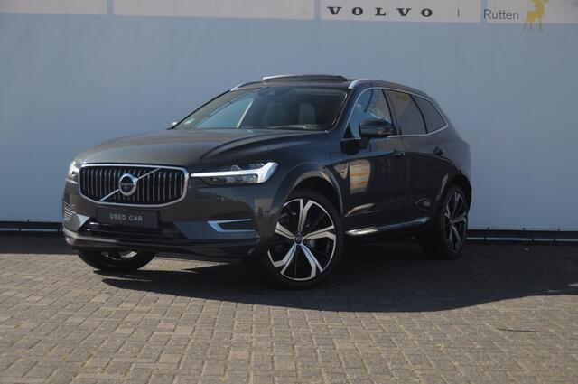Volvo XC60 T6 350PK Automaat Recharge Inscription / Trekhaak / 360 camera / Leder dashboard / Head-up display / Harman Kardon audio/ BLIS/ Elektrischbedienbare stoelen met geheugen / Panoramadak/ Adaptive cruise control/ Pilot assist/ Apple Carplay/ Android auto/